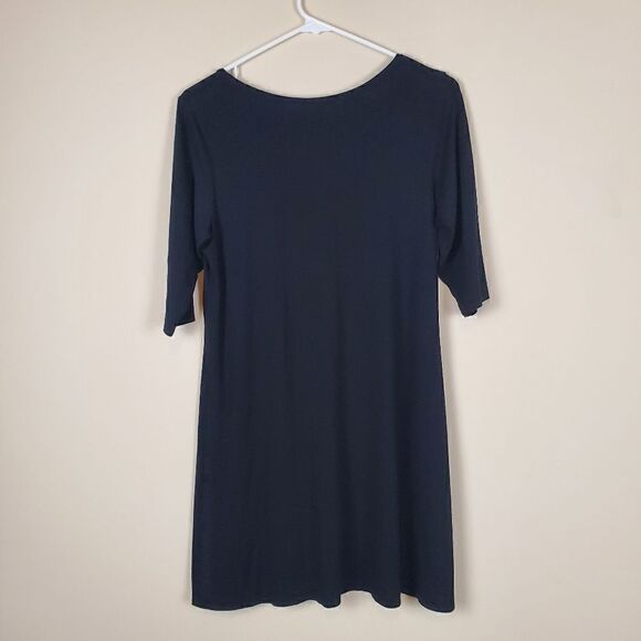Eileen Fisher Little Black Dress Size Medium - Picture 5 of 5